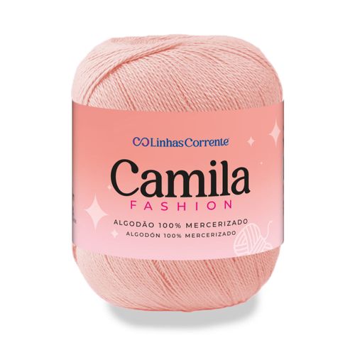 Linha Para Crochê Camila Fashion - Laranja
