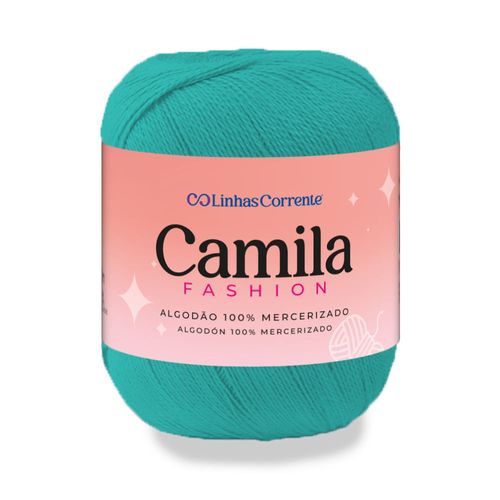 Linha Para Crochê Camila Fashion - Verde