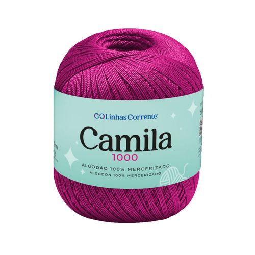 Linha Para Crochê Camila 1000 - Rosa