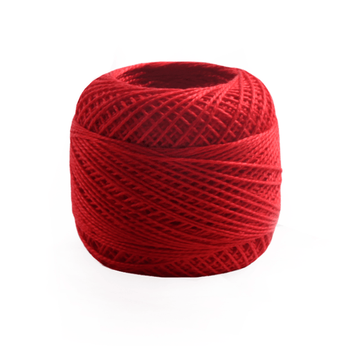 Linha Anchor Perle 8 - Vermelho